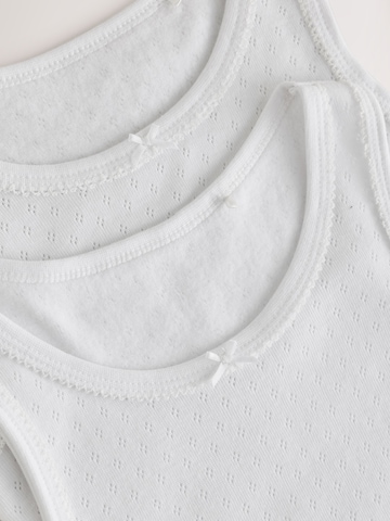 Next - Camiseta térmica en blanco