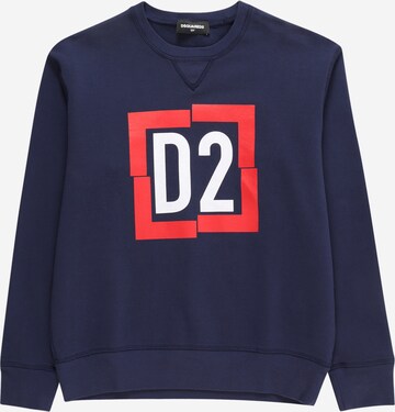 DSQUARED2 Sweatshirt in Blau: predná strana