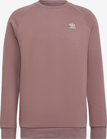 ADIDAS ORIGINALS Sweatshirt 'Adicolor Essentials Trefoil' i lila: framsida