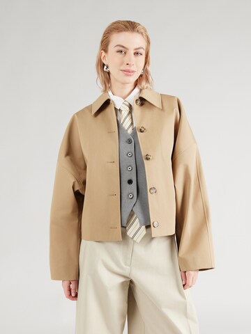 & Other Stories Prechodná bunda - Béžová: predná strana