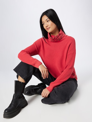 Soccx Sweater 'Into The Blue' in Red