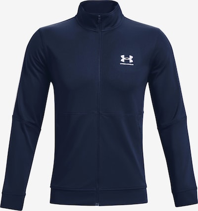 UNDER ARMOUR Veste de sport 'Under Armour Pique' en XS en bleu, Vue avec produit