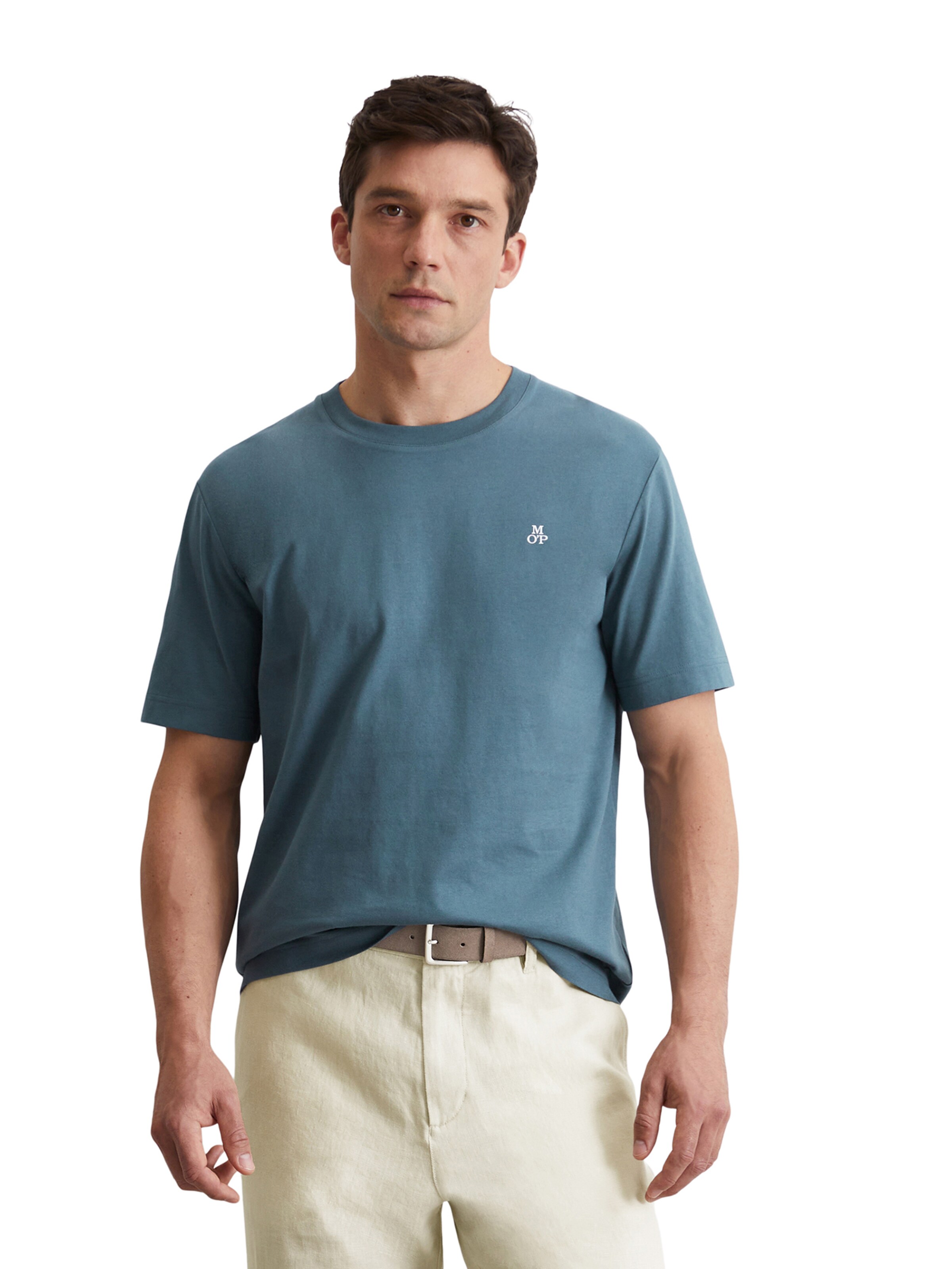 Marc O'Polo Koszulka w kolorze zielony: przód