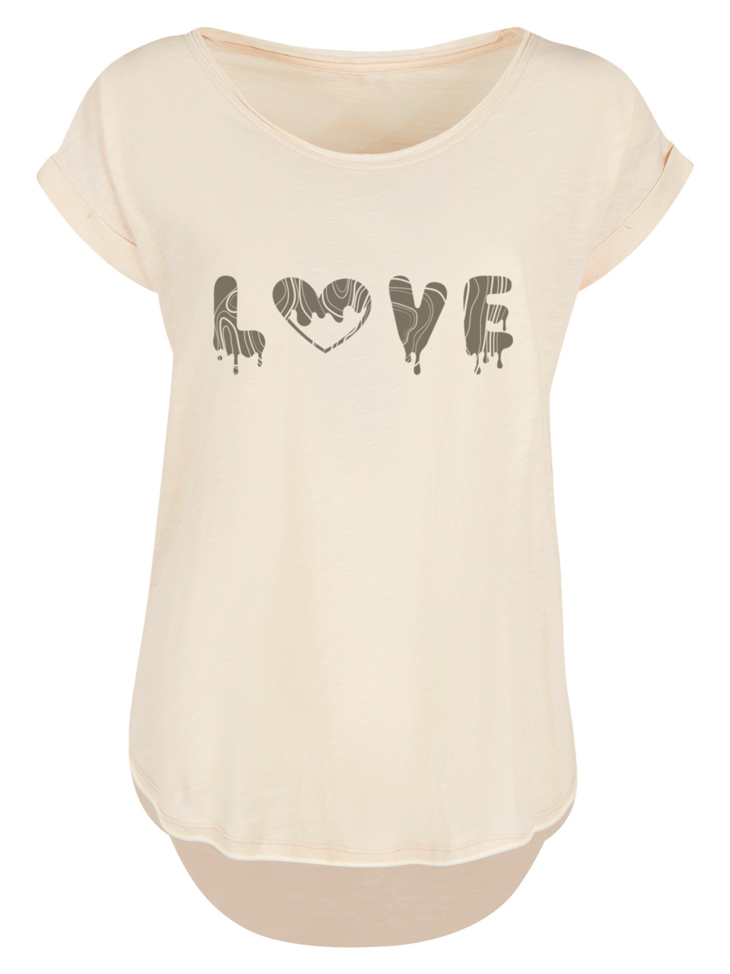 F4NT4STIC Shirt 'Valentinstag' in Pink: Vorderseite