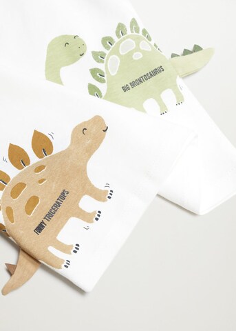 MANGO KIDS Tričko – bílá