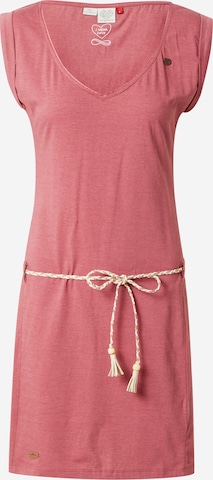 Ragwear Letní šaty 'Slavka' – pink: přední strana