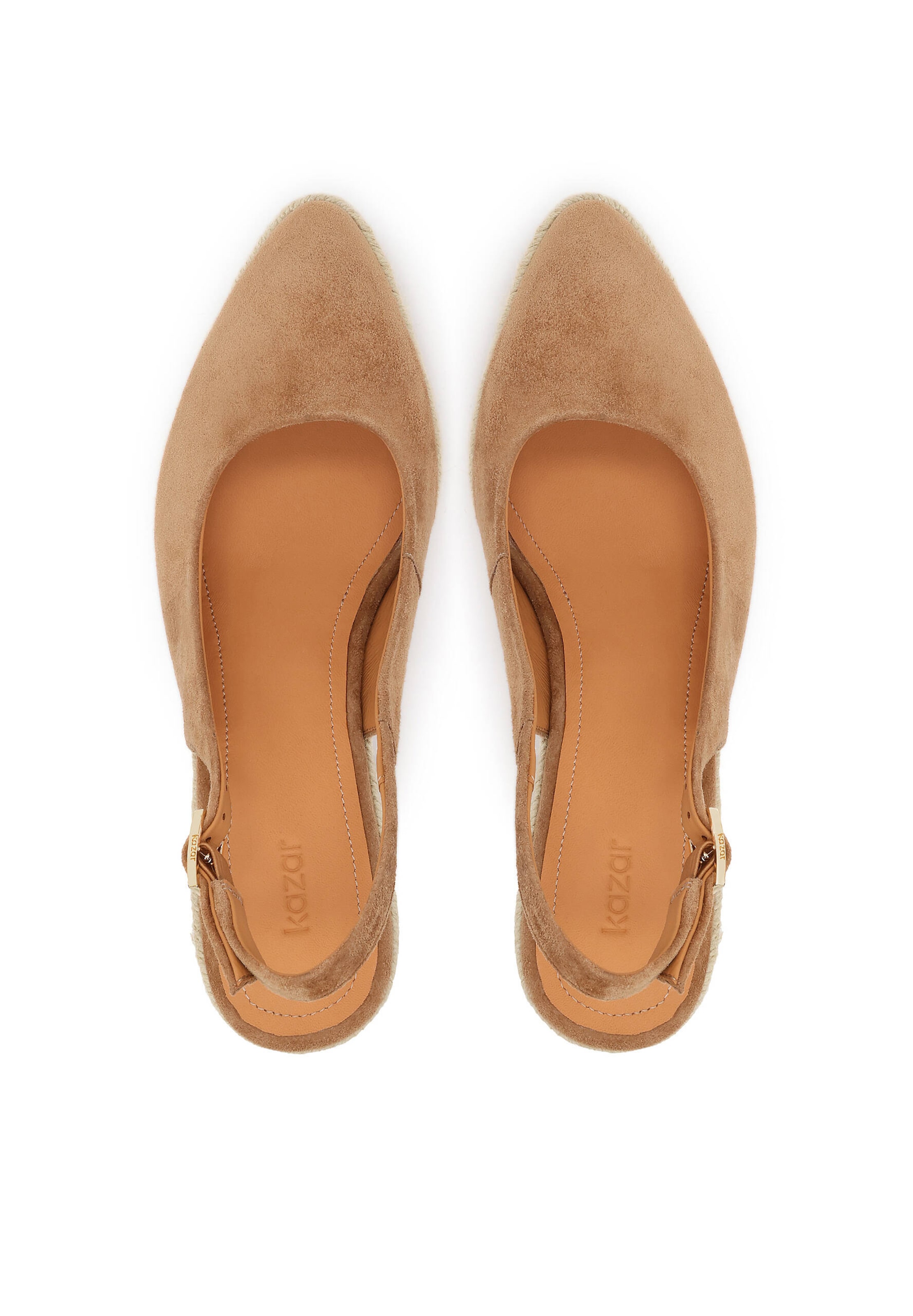 Kazar Slingpumps in Bruin