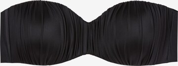 CALZEDONIA Bandeau Bikinitop in Schwarz: predná strana