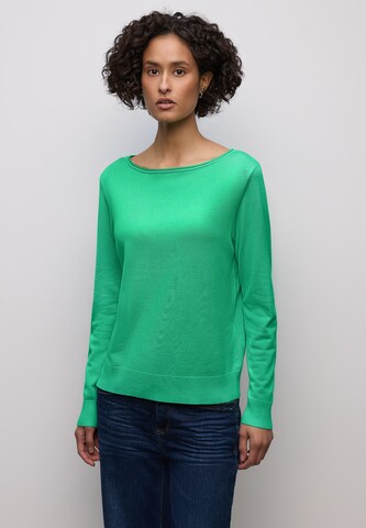STREET ONE Pullover in Grün: Vorderseite