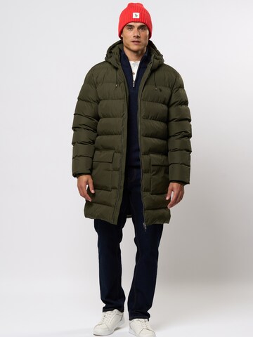 U.S. POLO ASSN. Wintermantel 'Albert' in Groen