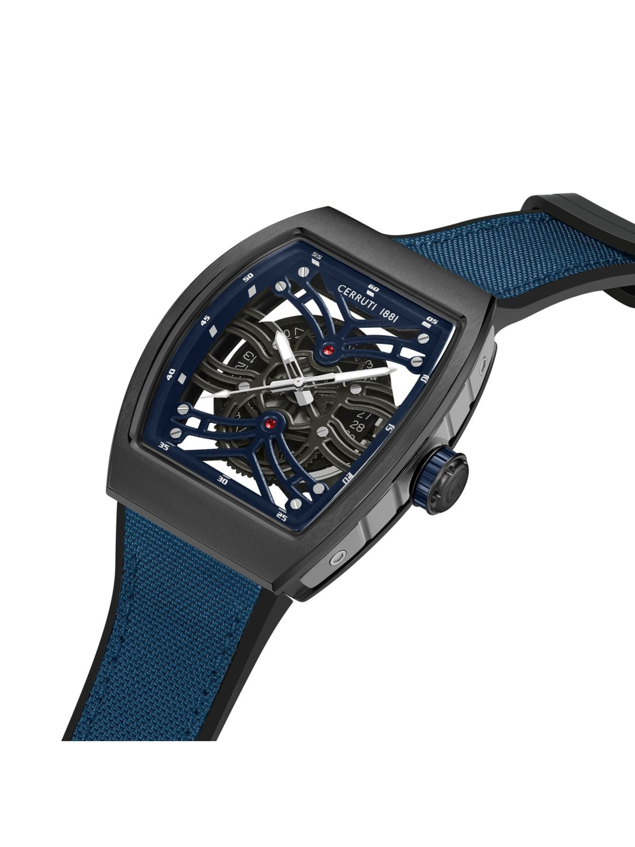 Montre à affichage analogique CERRUTI 1881 en bleu