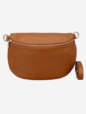 Brise Schultertasche 'Afia' in Braun: Vorderseite