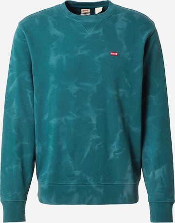 LEVI'S ® Sweatshirt 'Original Housemark' in Blue: front