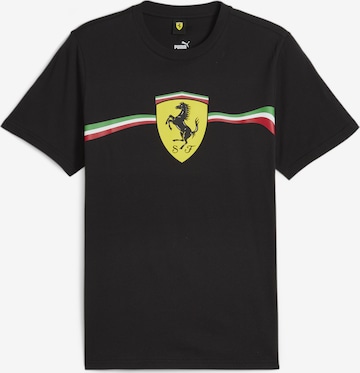 PUMA - Camisa 'Ferrari Race' em preto: frente