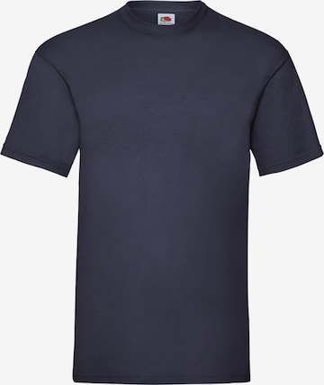 FRUIT OF THE LOOM Shirts 'T-shirt' i blå: forside