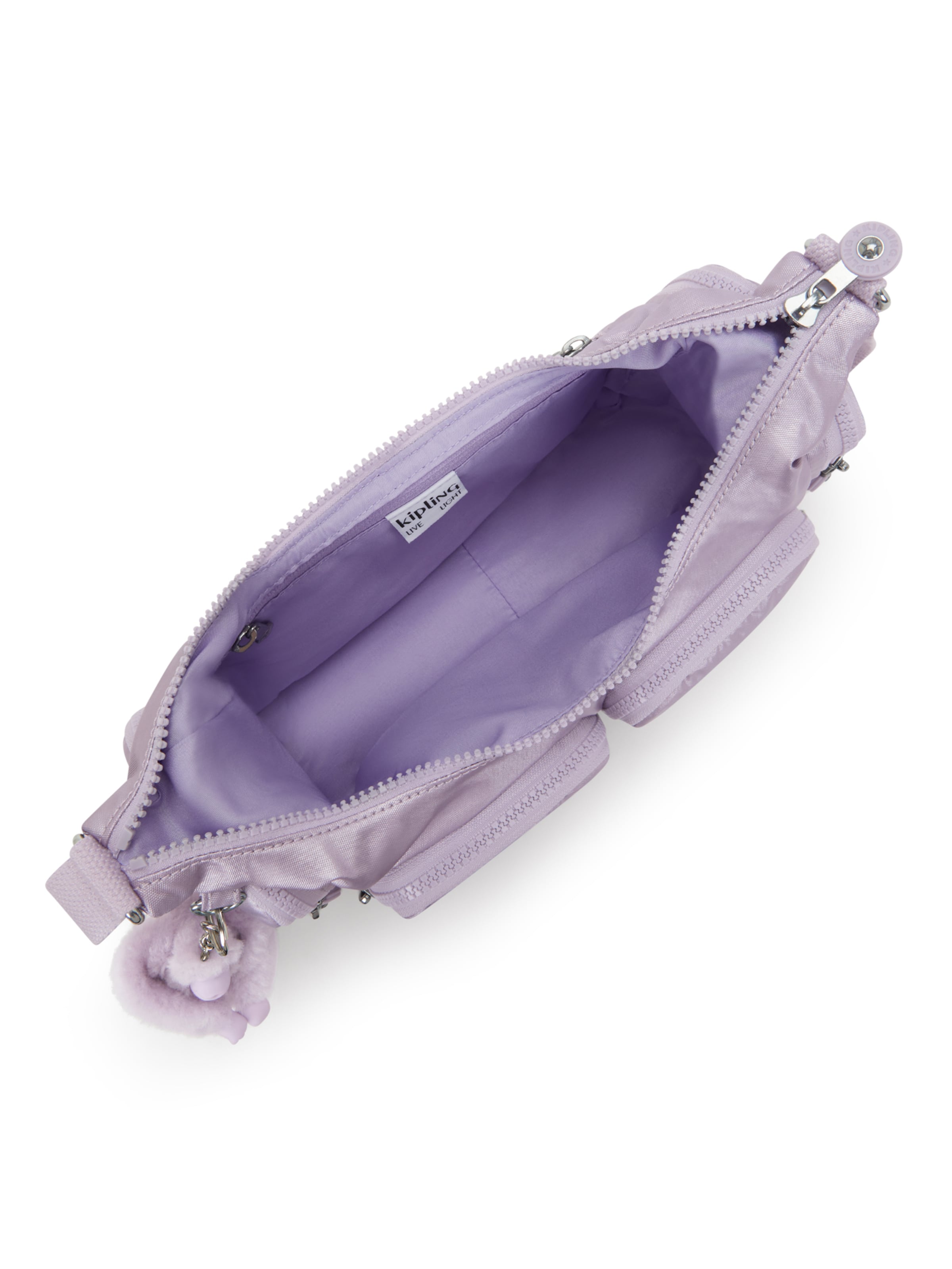 KIPLING Axelremsväska 'Rikka S' i lila