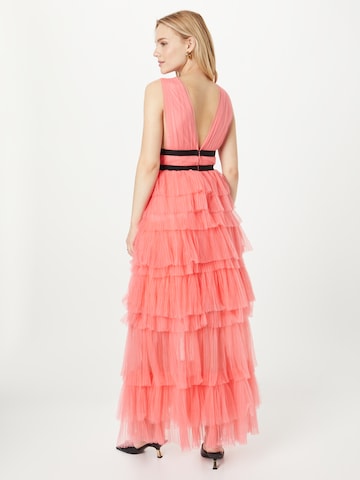 True Decadence Evening Dress in Orange