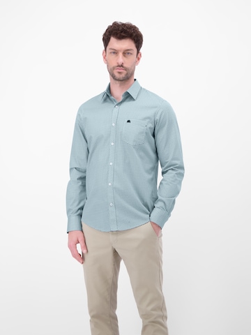 LERROS Regular fit Overhemd in Blauw: voorkant