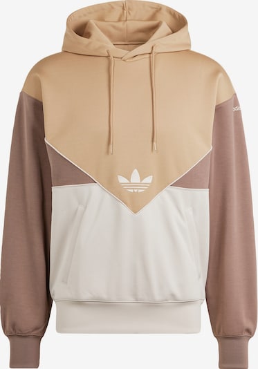 ADIDAS ORIGINALS Sweatshirt 'Adicolor Cutline' in beige / braun, Produktansicht