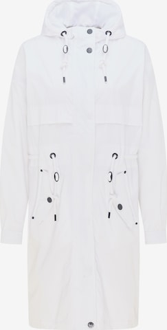 DreiMaster Maritim Between-Seasons Parka in White: front