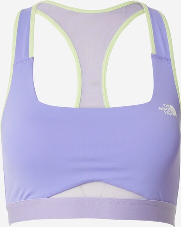 THE NORTH FACE Bustier Sports-BH 'MOVMYNT' i lilla: forside
