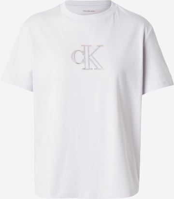 T-shirt 'CLASSIC SEASONAL' Calvin Klein Jeans en violet : devant