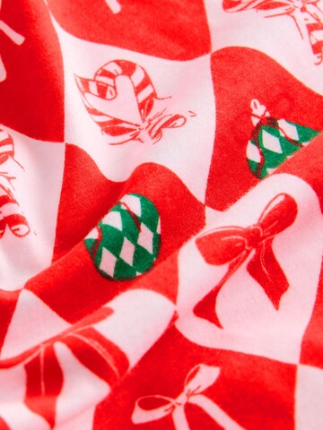 Next Pyjama värissä punainen