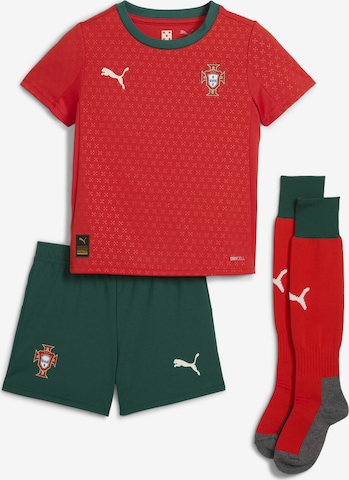 PUMA Trainingspak 'Portugal 2025' in Rood: voorkant