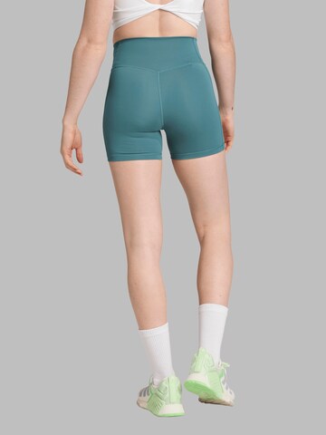 ADIDAS PERFORMANCE Skinny Παντελόνι φόρμας 'Optime' σε πράσινο