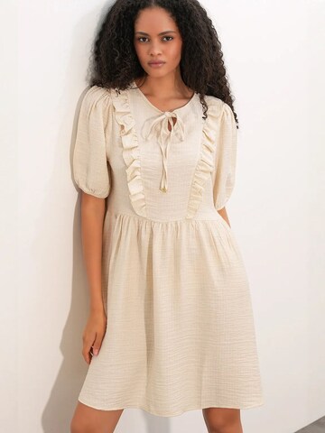 Bigdart Kleid in Beige: Vorderseite
