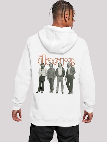 F4NT4STIC Sweatshirt 'The Doors Music Band Band Standing' in Wit: voorkant