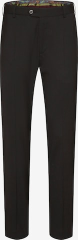 Meyer Hosen Regular Pants in Black: front