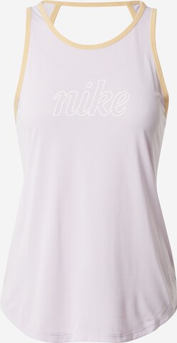 NIKE Sporttop in Lila: voorkant