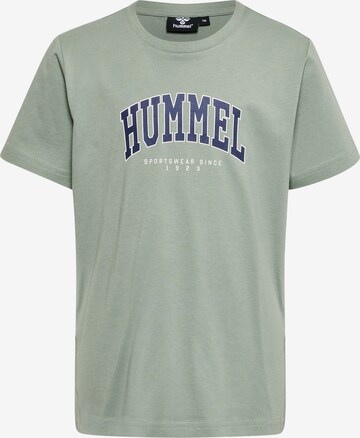 T-Shirt Hummel en vert : devant