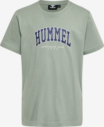 T-Shirt Hummel en vert : devant