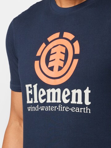 ELEMENT T-Shirt in Blau