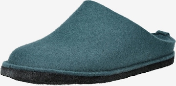 Pantoufle HAFLINGER en vert : devant