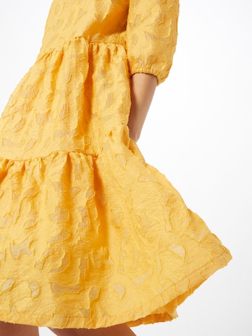 VILA Φόρεμα κοκτέιλ σε κίτρινο