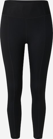 Skinny Pantalon de sport 'One Luxe' NIKE en noir : devant