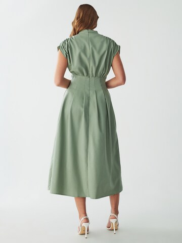 Willa Dress 'Otis' in Green: back