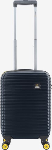 National Geographic Suitcase in Blue: front