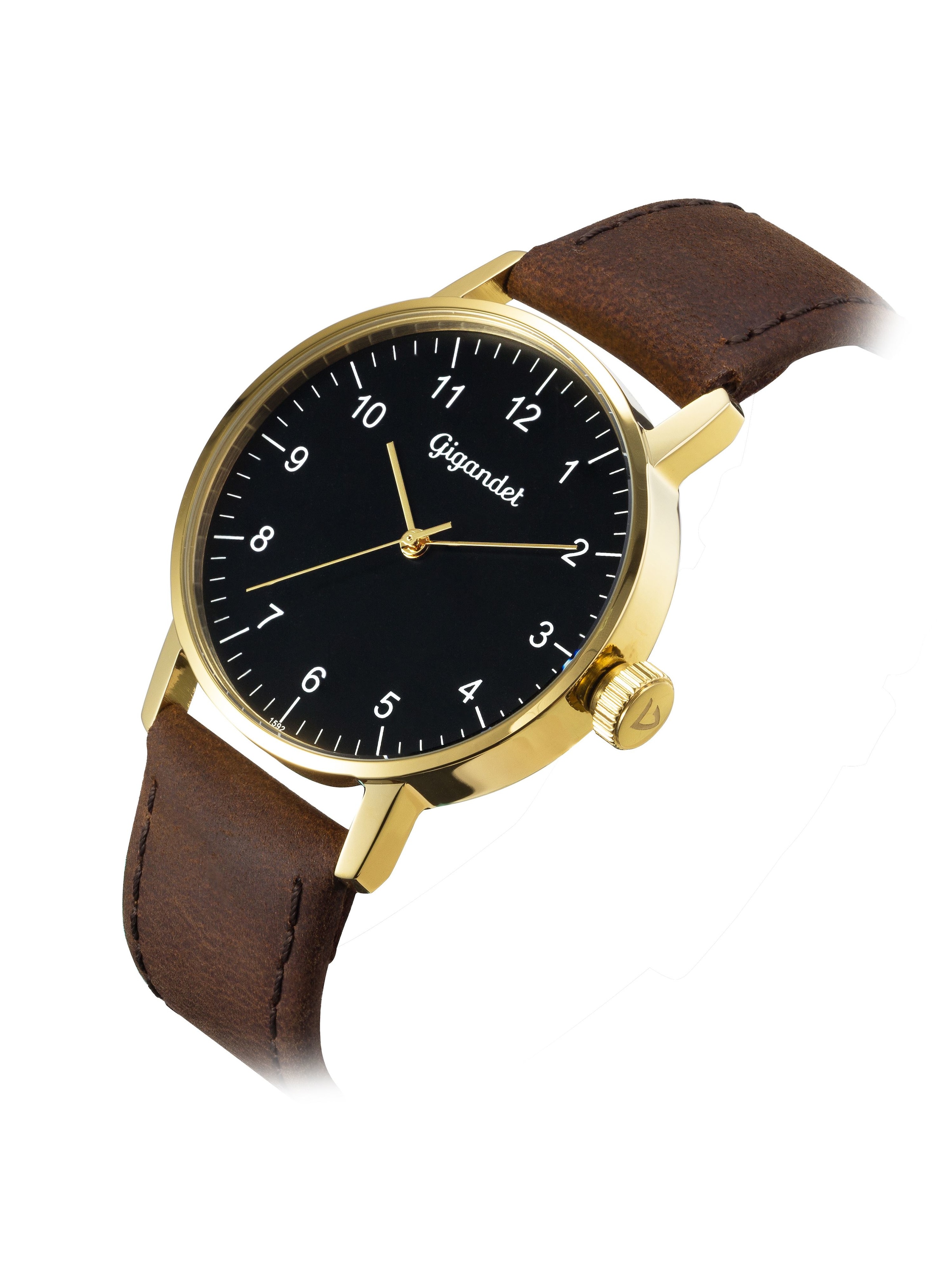 Gigandet Analog Watch 'MINIMALISM' in Black