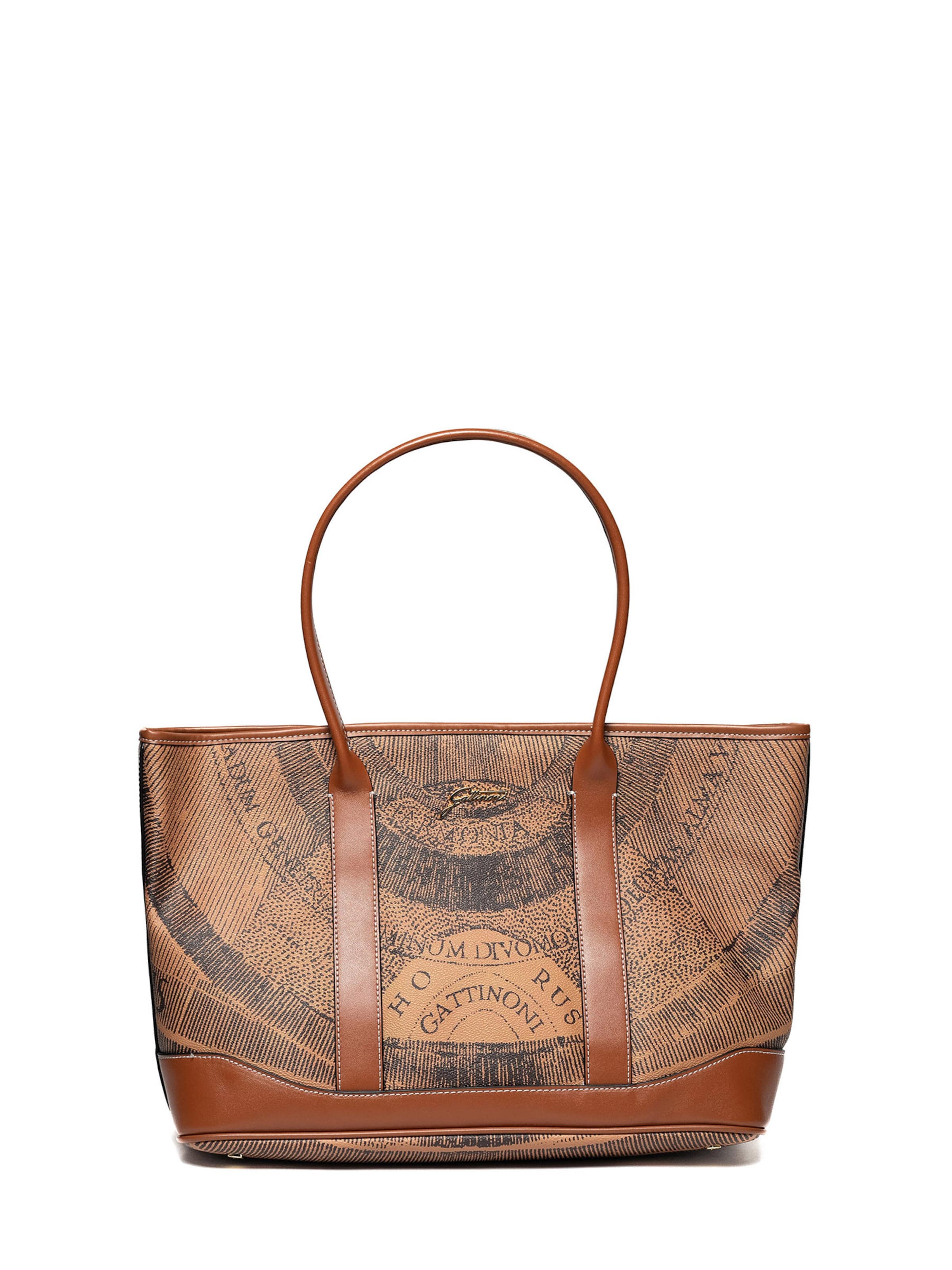 Gattinoni Shopper in Braun: Vorderseite