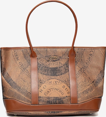 Shopper di Gattinoni in marrone: frontale