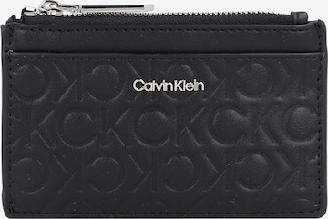 Calvin Klein Wallet in Black: front