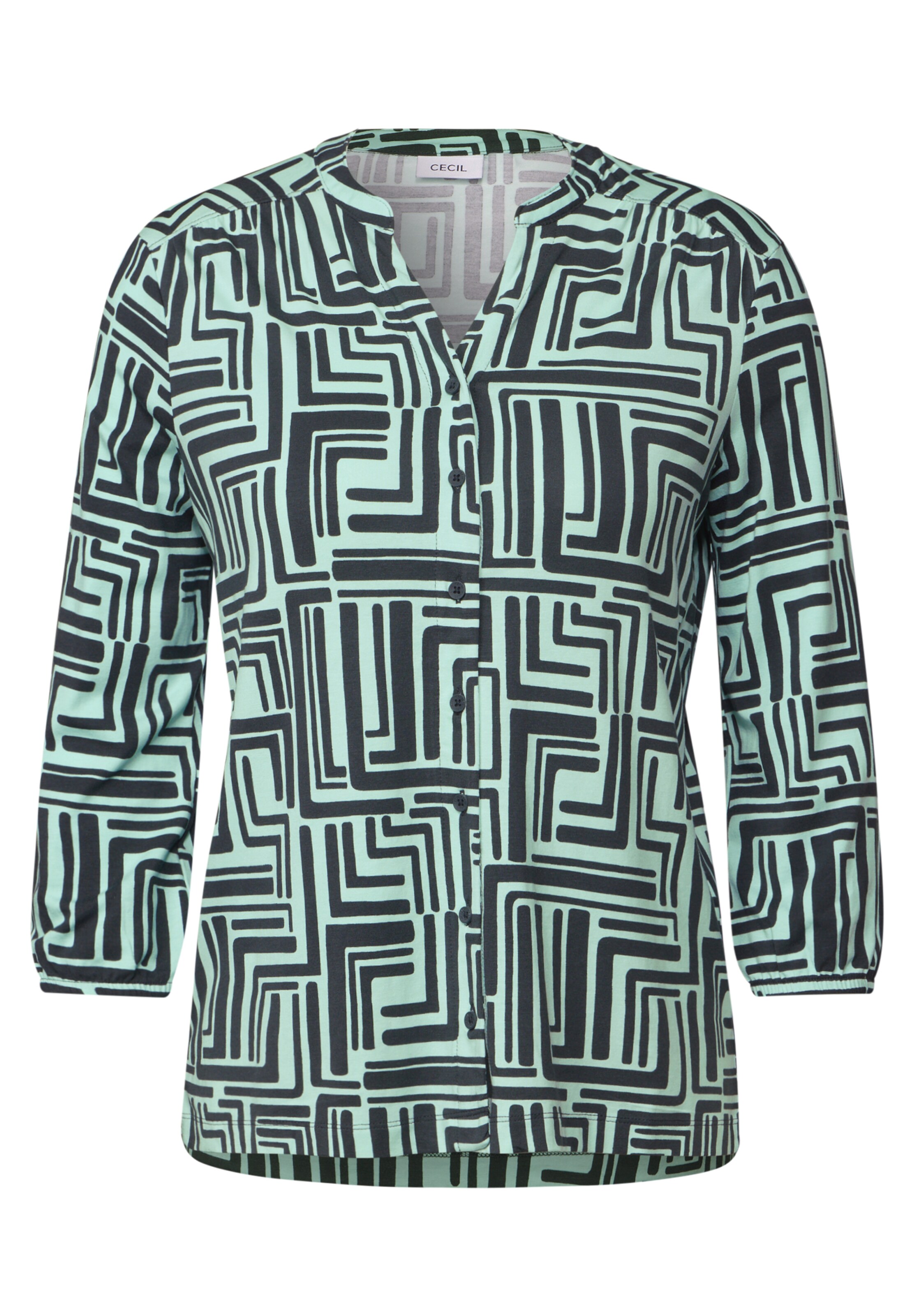 CECIL Bluse in Grün: Vorderseite