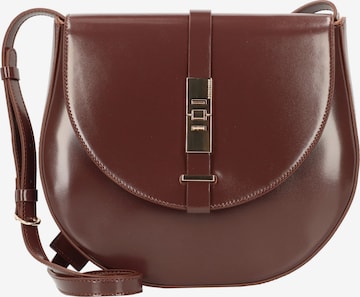 Borbonese Crossbody Bag in Brown: front