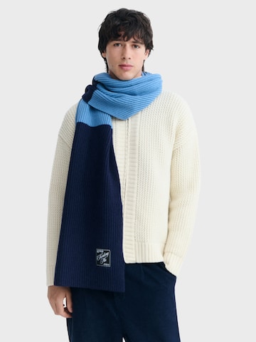 Sciarpa di Thinking MU in blu: frontale