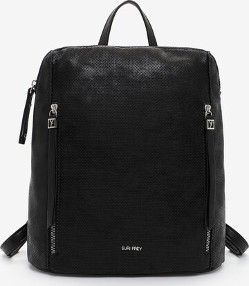 Suri Frey Backpack ' SFY Suzy ' in Black: front