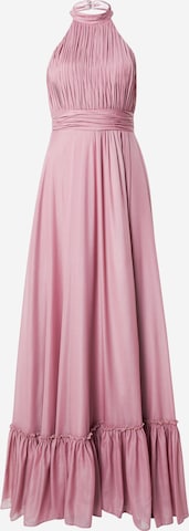 Unique - Vestido de noche en rosa: frente